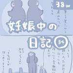 妊娠中の日記【34】